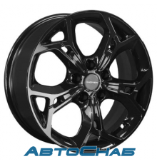 Диск 7x17 5x110 ET46 D63.3 Khomen Wheels KHW1702 (Changan CS35/CS35 Pro) Black